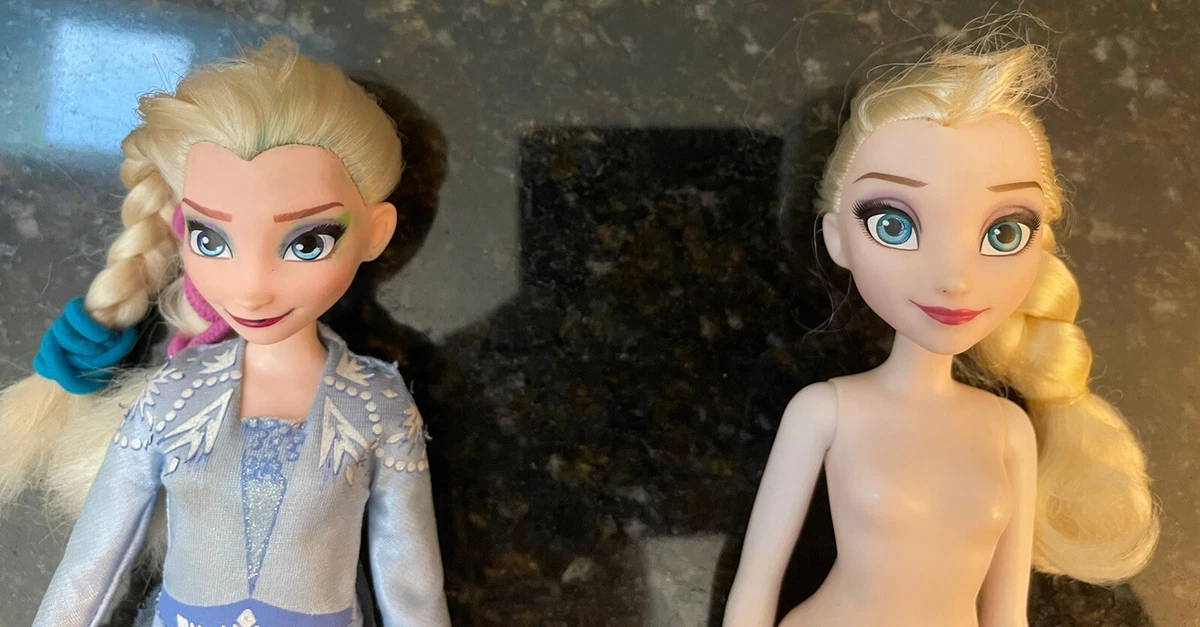 Singing light up elsa doll deals