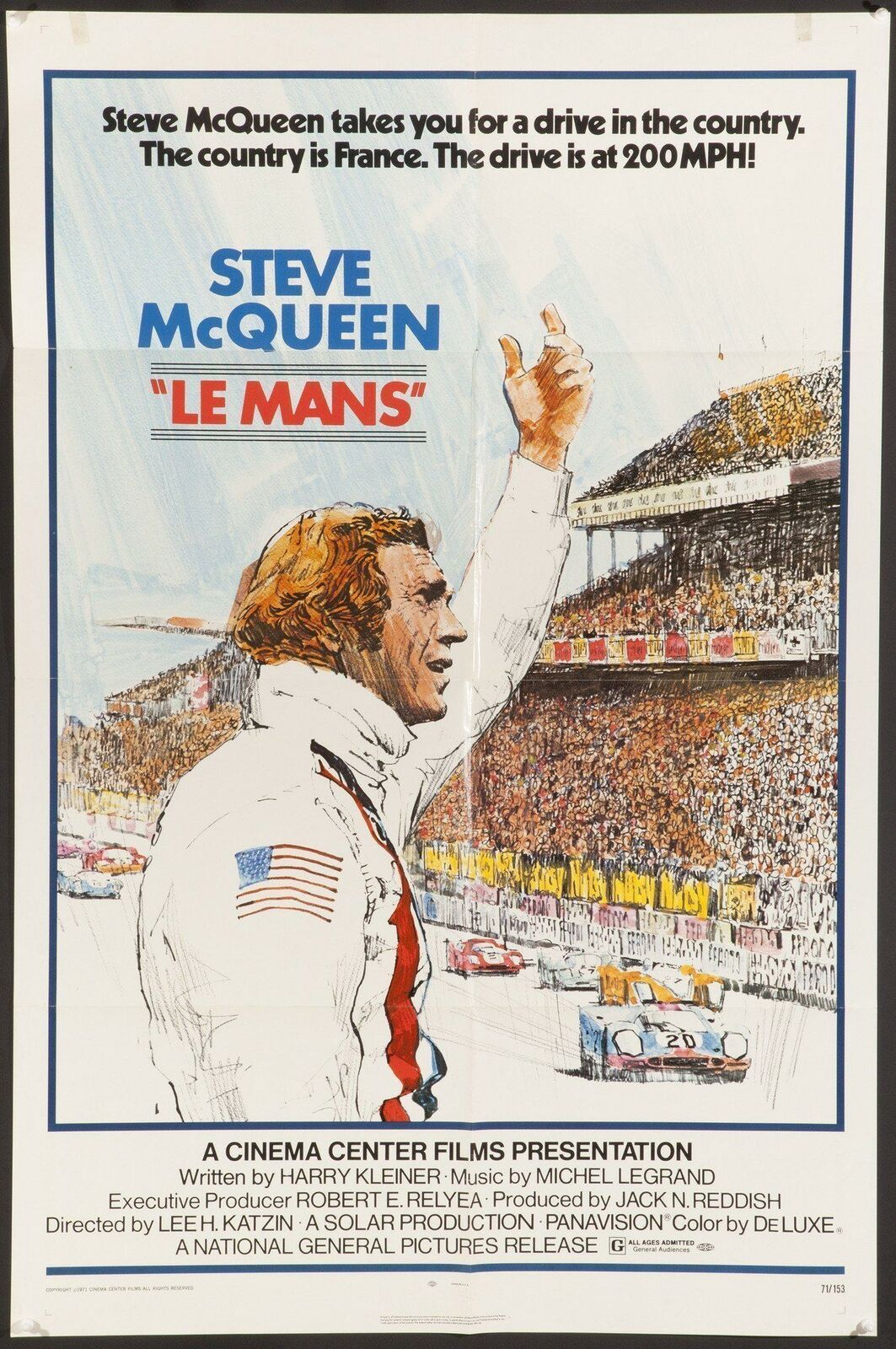 Le Mans Steve Fixed price for sale McQueen 35mm Film Rare Cell Ranking TOP1 var_q very strip
