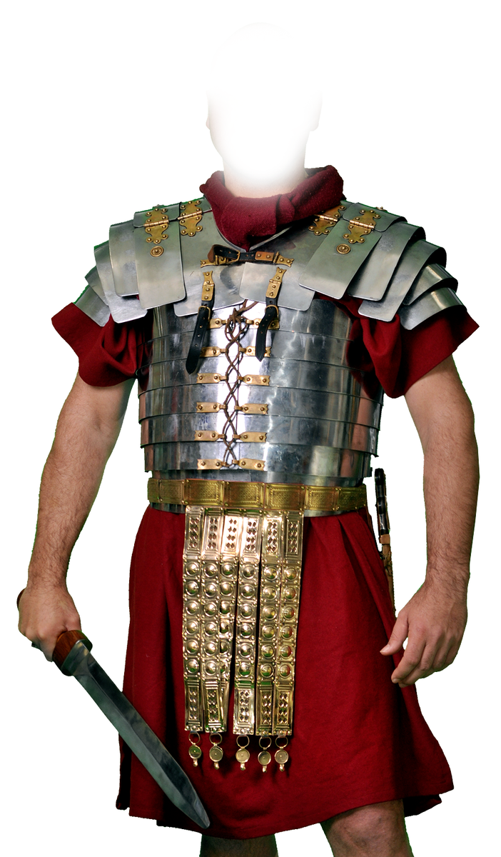 Halloween wear Lorica Segmentata Pate Armor Chest Armour - Main Image