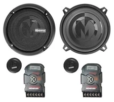 Memphis Audio PRX50C 5.25" 100 Watt Component Car Speakers w/Crossovers
