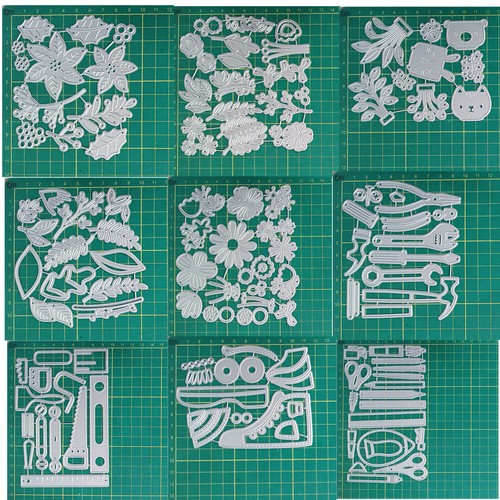 Flowers Plants Tools Metal Cutting Dies Stencil Embossing Die Scrapbook Crafts - Picture 2 of 16