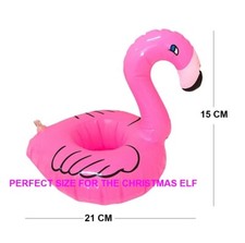 Inflatable Flamingo Drink / Can Holder Hot Tub Swimming Pool Garden Fun Hen NEW