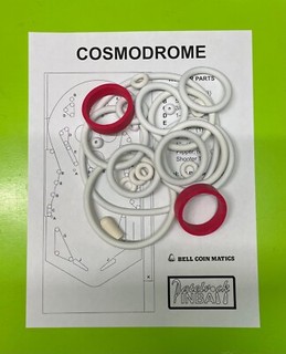 Bell Coin Matics Pinball Rubber Kit *Choose Your Game and Customize Your Kit* 