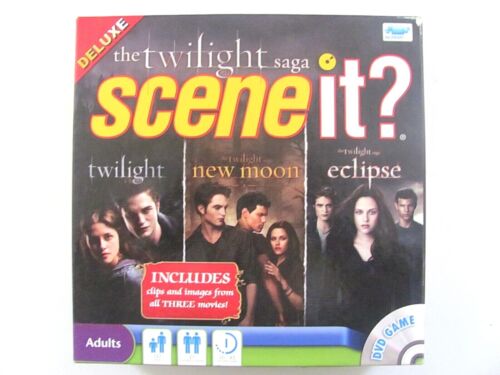 The Twilight Saga Scene It? Deluxe DVD Board Game Screenlife 2010 - Complete - Picture 1 of 12