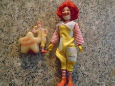 1976 Vintage Remco McDonalds McDonaldland Toggle Head Doll RONALD McDON ID:91710