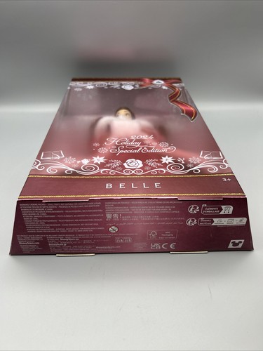 Disney Parks Beauty and the Beast Belle 2024 Holiday Special Edition Doll New -A - Picture 8 of 8