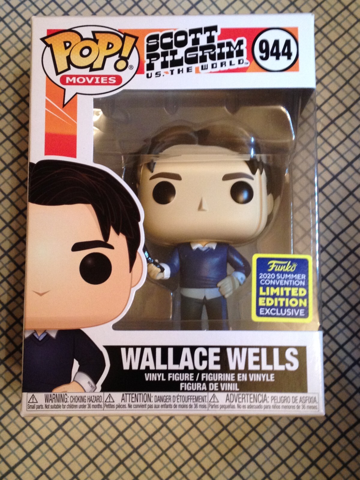 En Oferta Funko Pop Wallace Wells 944 Summer Convention 2020 W/Protector New Unopened