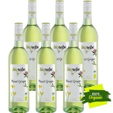 BioRebe Pinot Grigio Vegan IGP trocken, weiß 12% vol 6 x75cl DE-ÖKO-039 Biowein