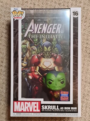 Funko Pop! Skrull as Iron Man #16 Comic Covers 2023 Wondrous Con NEU SEALED