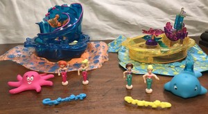 polly pocket bath toy
