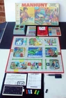Vintage 1972 Milton Bradley Manhunt Detective Computer Board Game #4235 Complete