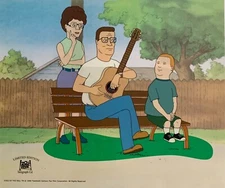 KING OF THE HILL Animation Sericel Art Cel 20th Century Fox Mike Judge