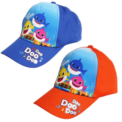 Baby Shark kleine Haie Kinder Basecap Baseball Kappe Mütze Hut 52 bis 54