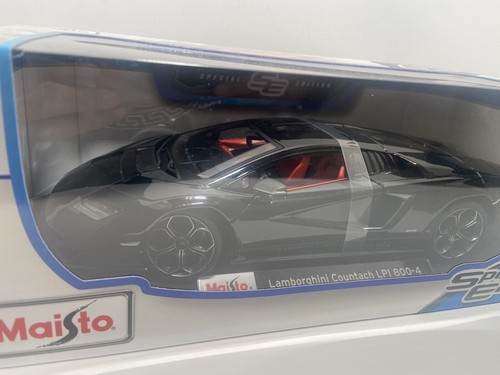 2023 MAISTO Lamborghini Countach LPI 800-4 BLACK NEW!!! Special Edition - Picture 3 of 6