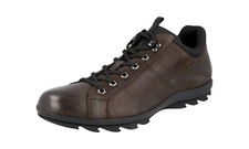 PRADA Leather Hiking Style Sneakers Shoes Booties Brown NEW -  US 12.5 EU 45,5