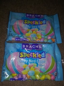 (2) Brach's Speckled Jelly Bird Eggs 9 Oz. Bags * Best By 11/2026