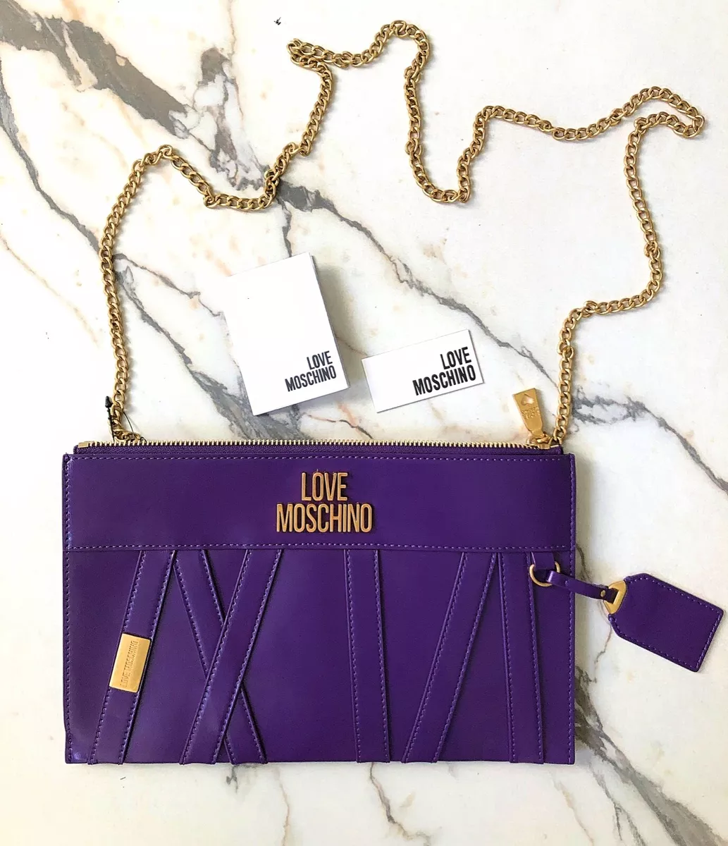 Dark purple clearance clutch bag
