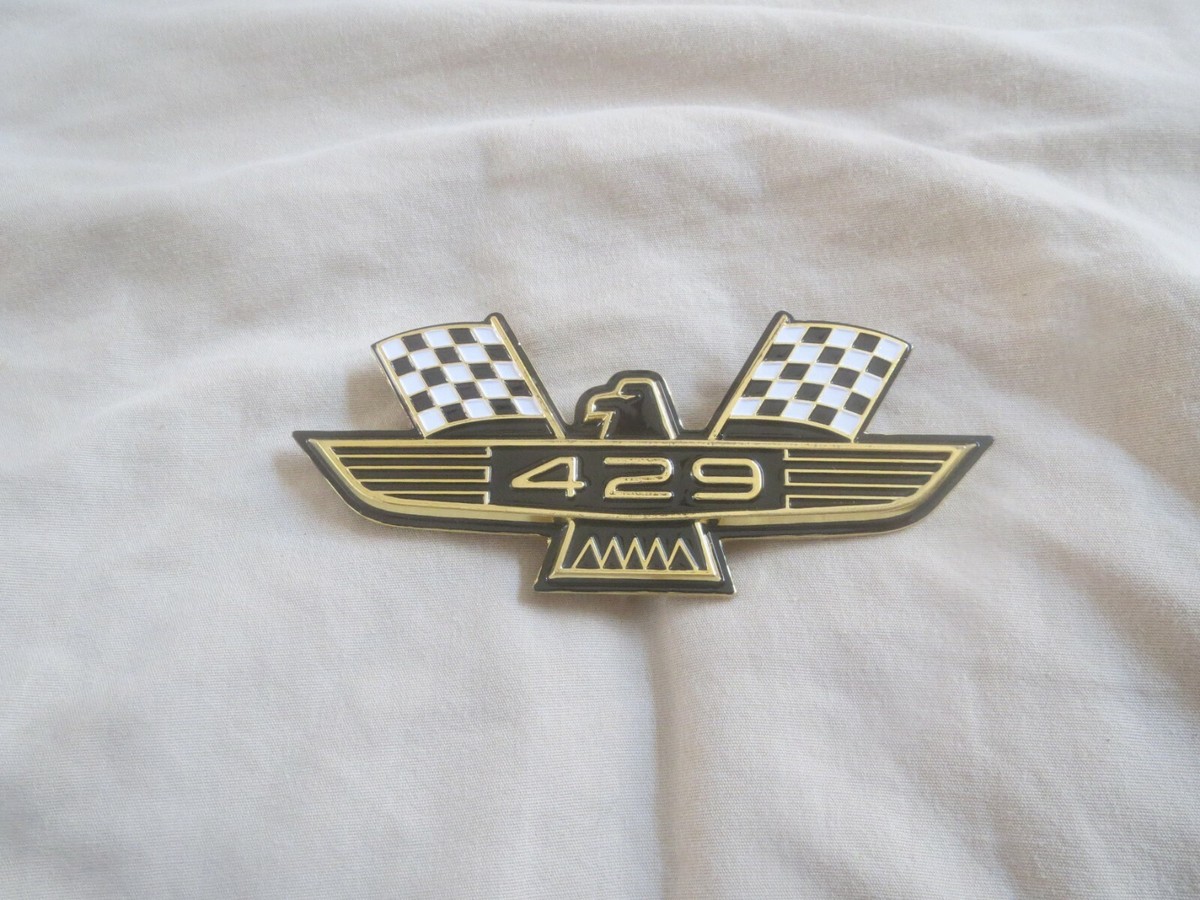 1960's FORD PERFORMANCE BIRD EMBLEM AIR CLEANER OR FENDER EMBLEM