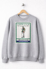 Oldskool Vintage 80s casuals Chipie Grey  jumper indie music football