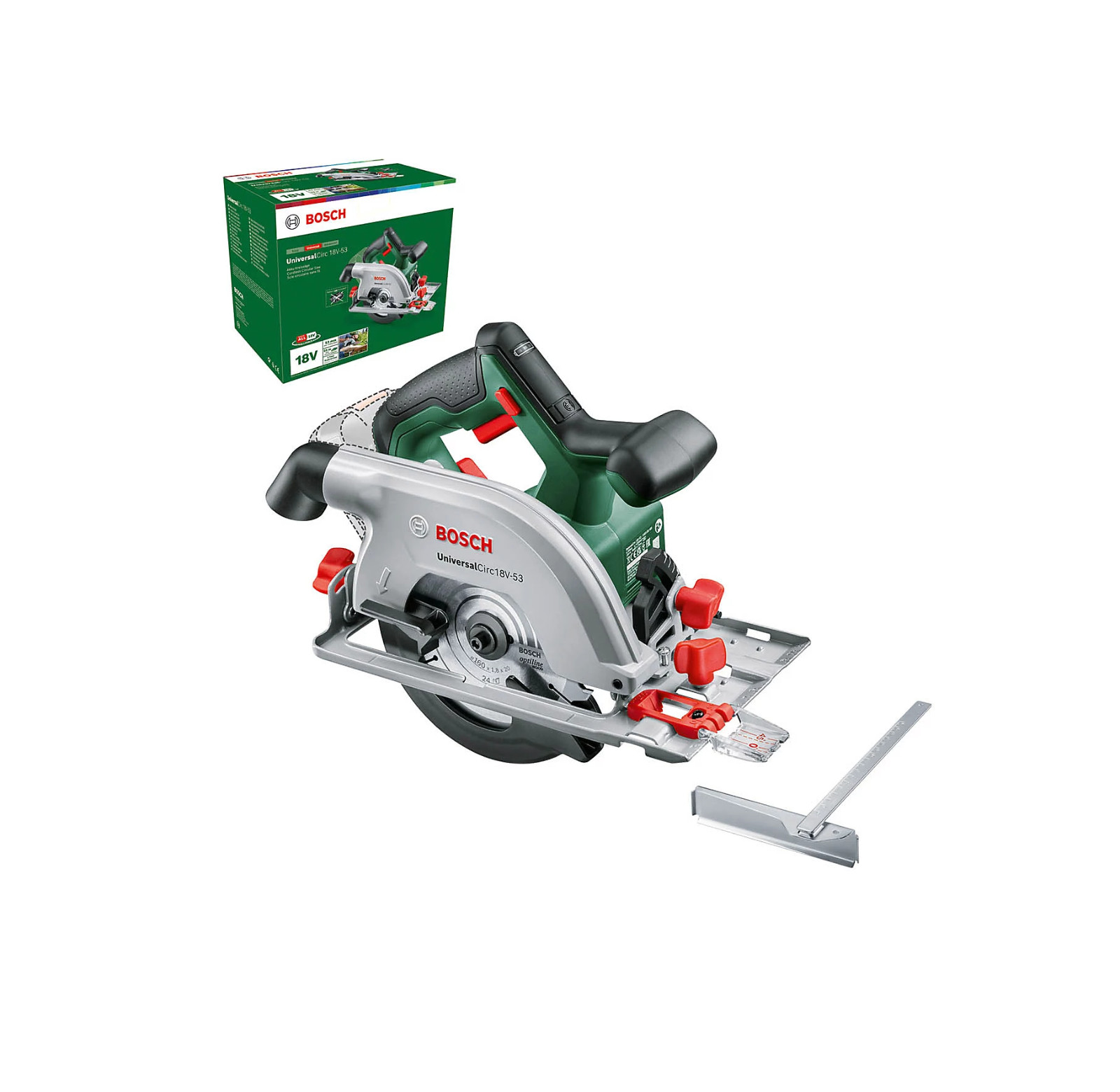 Bosch Home And Garden Bosch Universalcirc 18V-53 P4a 18V Cordless Circular Saw 160Mm - Image 4
