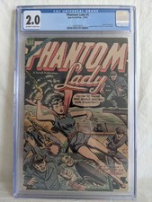 Phantom Lady #2 CGC 2.0 Ajax-Farrell Publication 1955 Last pre-code issue