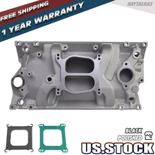 Low-Rise Vortec SBC Intake Manifold Dual Plane for Small Block Chevy 350 96-02