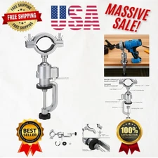 Modern Electric Drill Stand with 360° Tilt - Suitable for Wood, Metal, and More