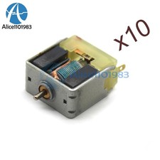 10Pieces Miniature Electronic 020 DC Motor Micro DC 3V motor for Toys Experiment