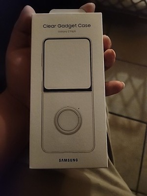 Samsung Galaxy Z Flip5 Gadget Case-Clear