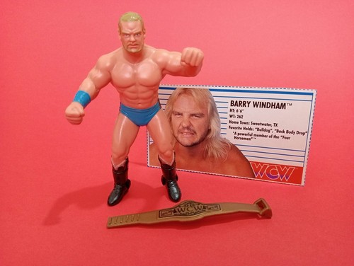 WCW Galoob  Barry Windham Wrestling Figure  WWF  W...