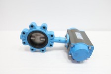Bonomi N501S Pneumatic Iron Lugged Butterfly Valve 150 4in