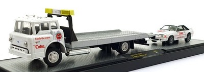 Castline M2 Machines 1/64 Scale TW05 - 1990 Ford C-8000 & 1990 Mustang GT