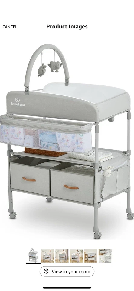 Trocador novo em folha nunca aberto - Imagem 3 de 4