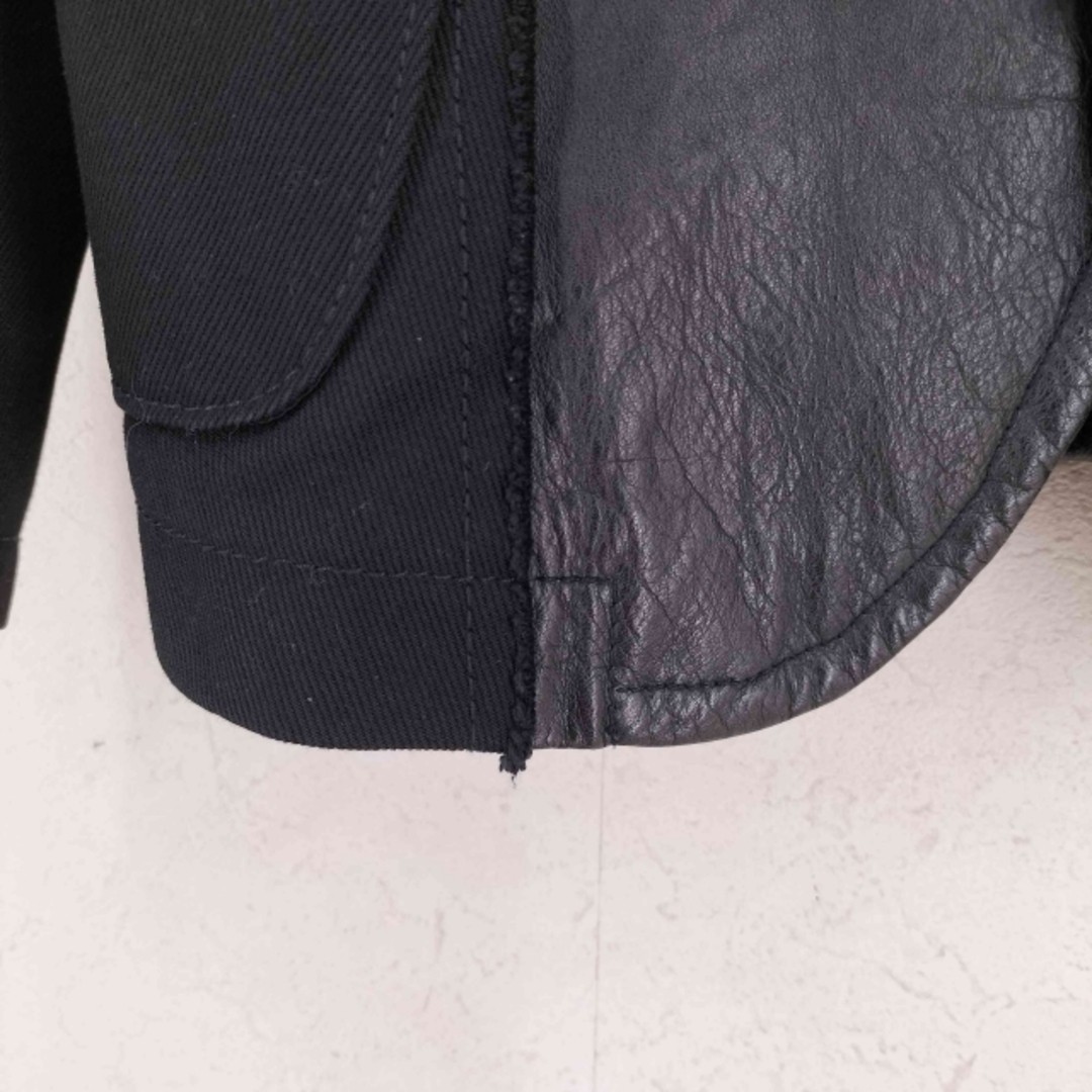 Ys (Wise) Different Material Leather Patchwork Ta… - image 5