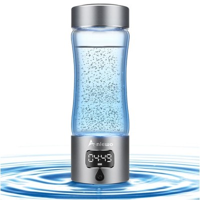 Hydrogen Water Bottle Generator with SPE/PEM Technology, Anlewo Portable H2 W...