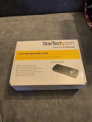 StarTech 7-Port USB 3.0 SuperSpeed Hub ST7300USB3B