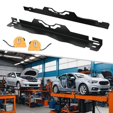 2 Pack Heavy Duty Wheel Alignment Tool Kit Toe Alignment Car Tool Plates Black