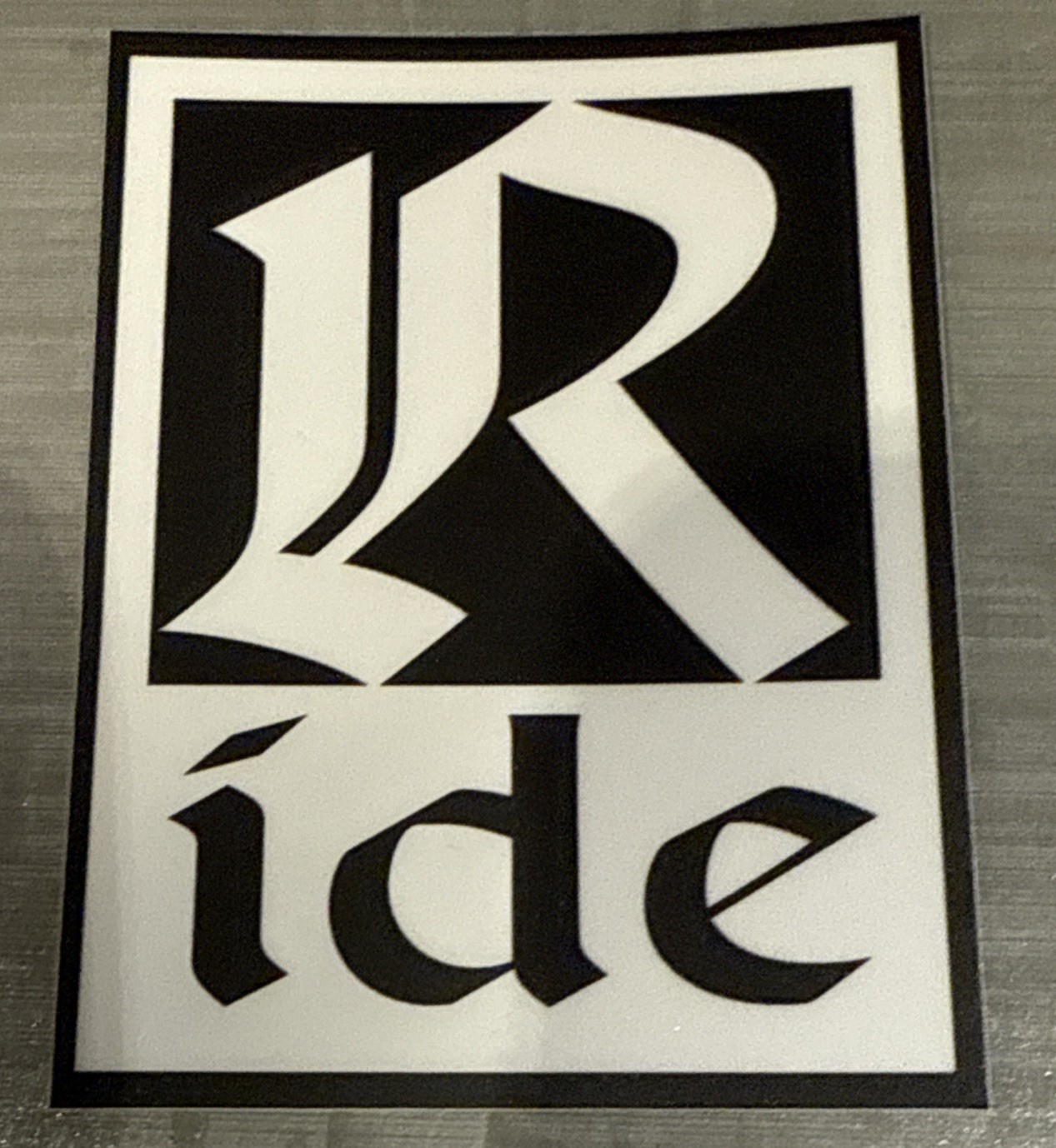RIDE Snowboards Sticker Decal  Set Of 4 Free Shipping