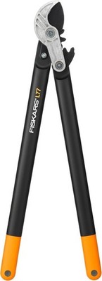 Fiskars PowerGear L77 Astschere, Getriebeastschere, 70cm, 112580