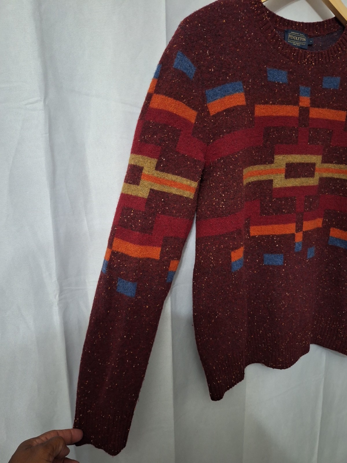 Pendleton Adobe Bricks Wool Blend Sweater Womens … - image 6