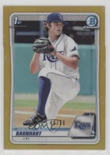 2020 Bowman Draft Chrome Gold Refractor 49/50 Hunter Barnhart #BD-66 4vy