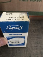 Air Conditioning HVAC Oval Fan Motor Run Capacitor 15 MFD 370 Volts New E5