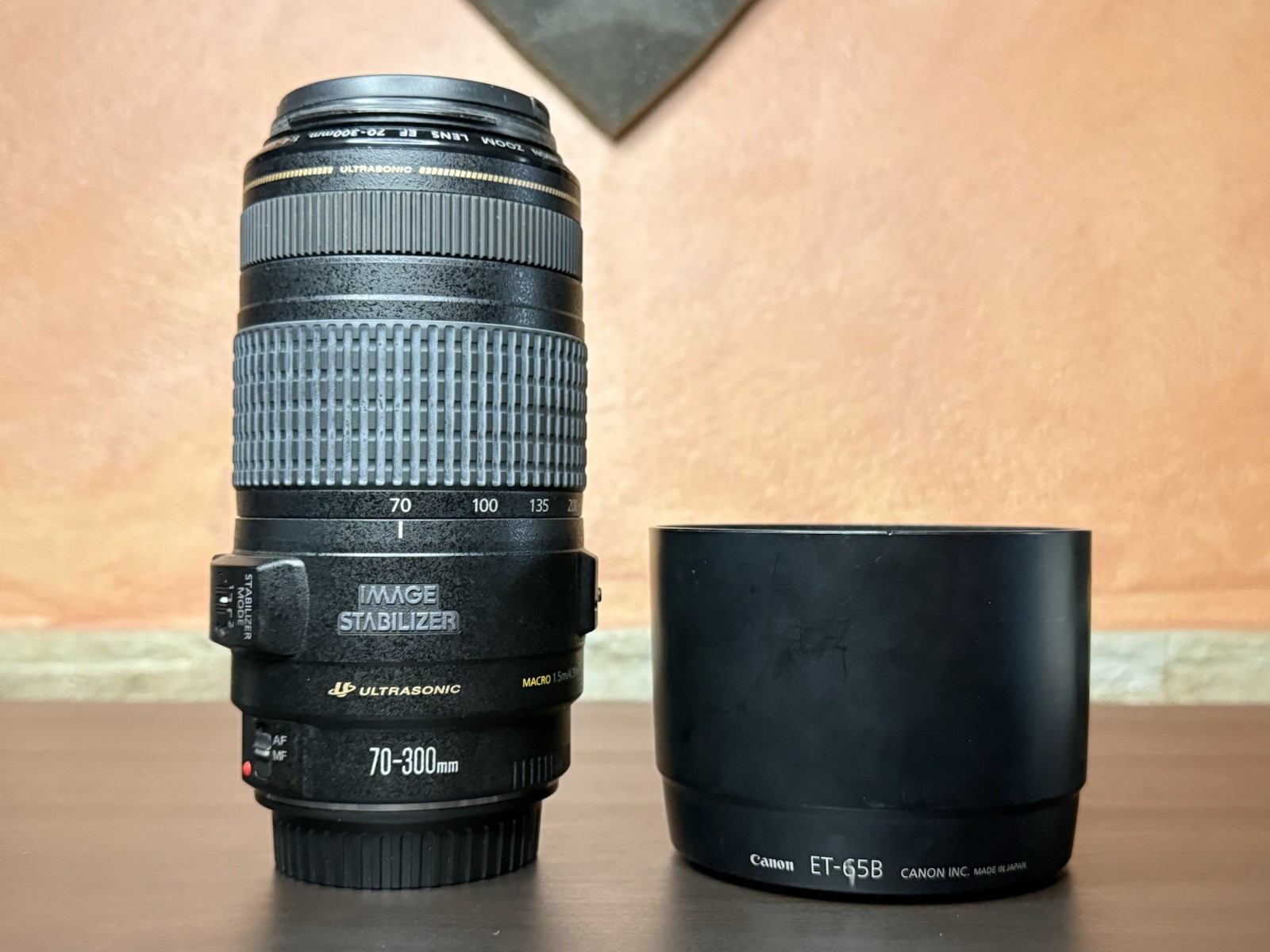 Obiettivo Canon Zoom Lens EF 70-300mm 1:4-5.6 IS USM Ultrasonic