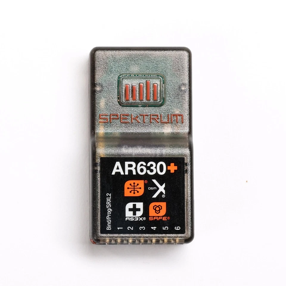 AR630+ 6 Channel AS3X+ & Safe Receiver SPM-1030 - Image 4 of 4
