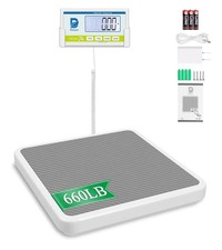 Medical Scale for Body Weight with Digital Display, 660 lb Limit, High Accura...