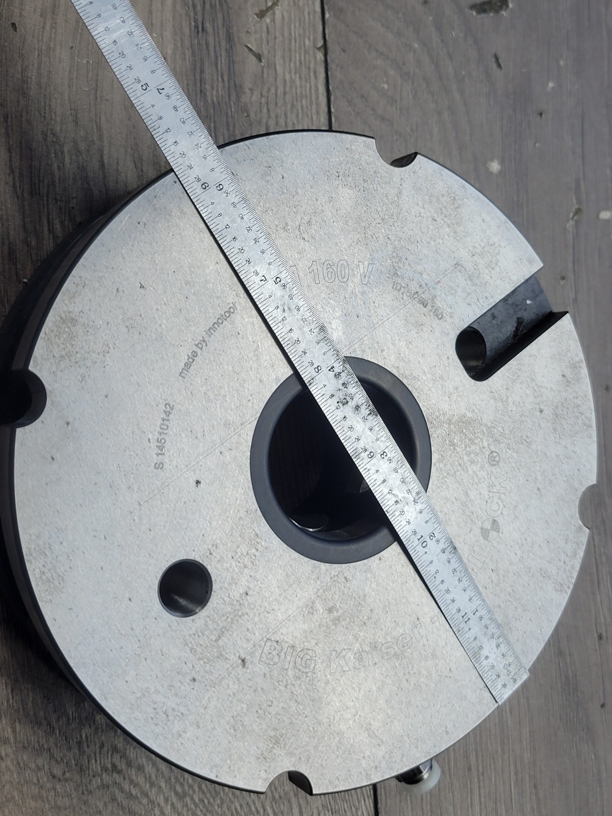 NICE BIG KAISER UNI LOCK ISM 160V  CLAMP FIXTURE