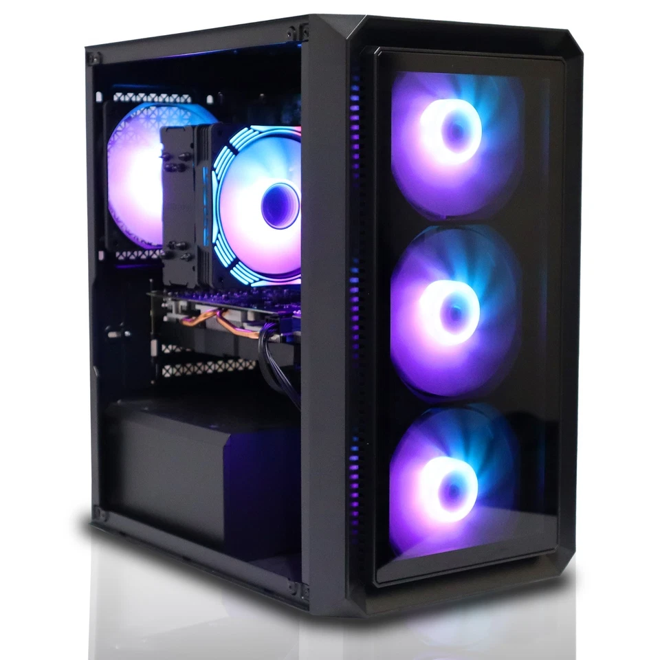 Fast Gaming PC Intel i7 12700F | RTX 5060 Ti 8GB | 64GB RAM | 1TB SSD | Win 11 - Image 2 of 4