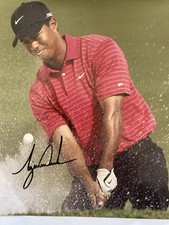 Tiger Woods Signed Photograph