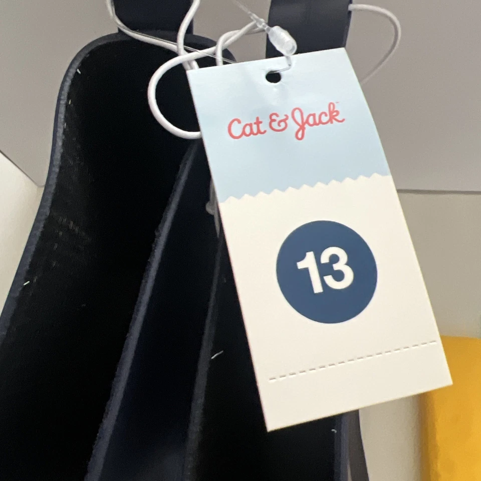 Totes rain poncho Cat & Jack Rain Boots Size 13 Lot Of 2 - Image 2 of 4