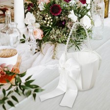 Wedding Flower Basket Wedding Flower Girl Basket for Anniversary Events